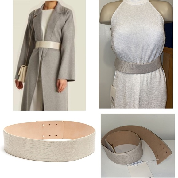 MaxMara Accessories - Max Mara White Belt